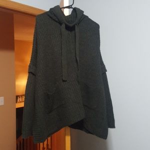 Poncho sweater